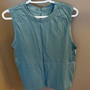 Lululemon Tidewater Teal Blue All Yours Tank - Sz 6